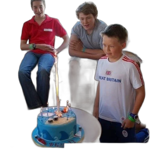 staff, 3d render, birthday, cake transparent PNG cut-out