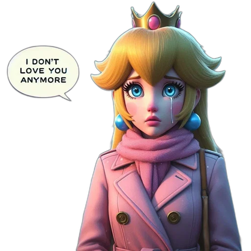 crown, dress, face, staff transparent PNG cut-out