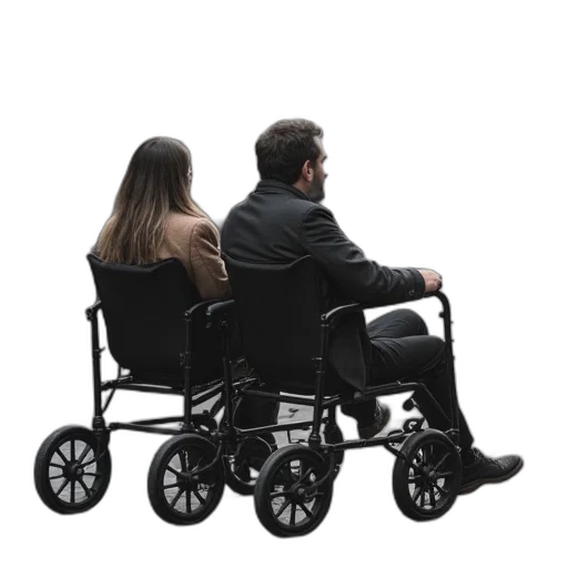 furniture, car, robot, 3d render transparent PNG cut-out
