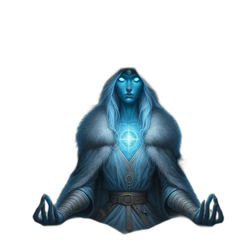 creature, mask, staff, jewelry transparent PNG cut-out