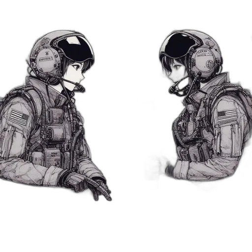 jacket, mask, face, robot transparent PNG cut-out