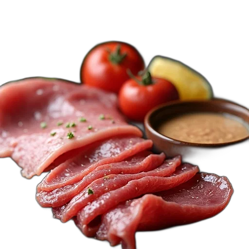 food, animal, photorealistic, 3d render transparent PNG cut-out