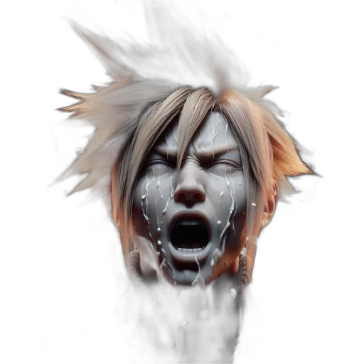 mask, face, creature, hair transparent PNG cut-out