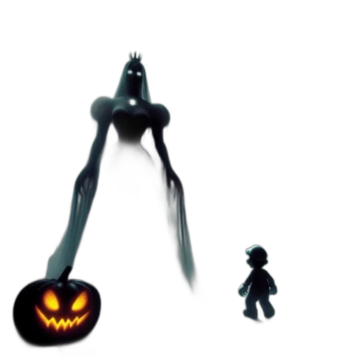 creature, robot, staff, weapon transparent PNG cut-out