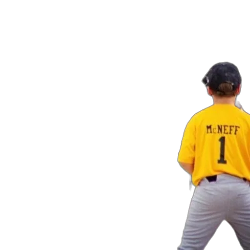 young, baseball, player, blue transparent PNG cut-out