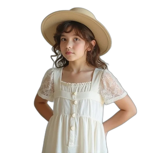 hat, dress, crown, photorealistic transparent PNG cut-out