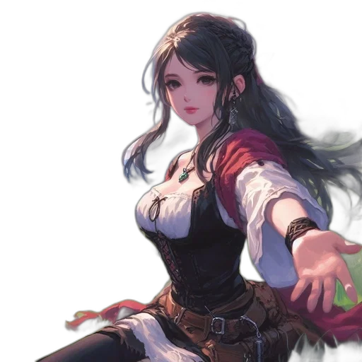 staff, weapon, sword, fantasy art transparent PNG cut-out