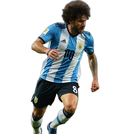 argentina, lionel, mess, awarded transparent PNG cut-out