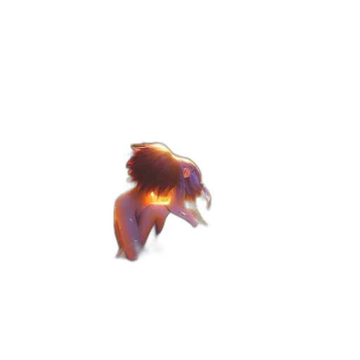 creature, hair, animal, dragon transparent PNG cut-out