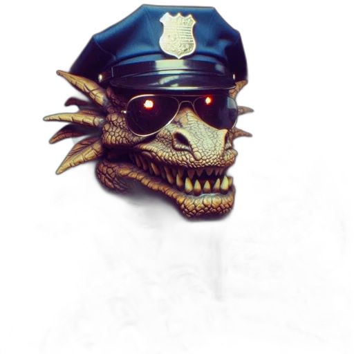 mask, staff, hat, dragon transparent PNG cut-out