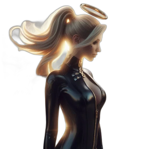 hair, dress, crown, mask transparent PNG cut-out