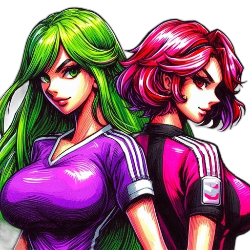 pixel art, concept art, comic book art, anime transparent PNG cut-out