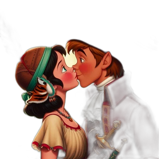 fantasy art, concept art, watercolor, pixel art transparent PNG cut-out