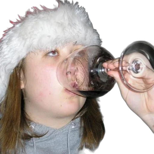 bottle, face, hat, creature transparent PNG cut-out