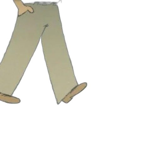 shoes, jacket, staff, robot transparent PNG cut-out