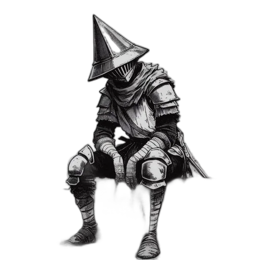mask, hat, staff, sword transparent PNG cut-out