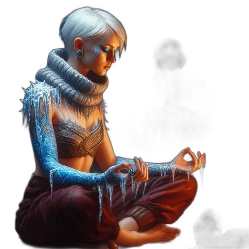 mask, staff, robot, creature transparent PNG cut-out