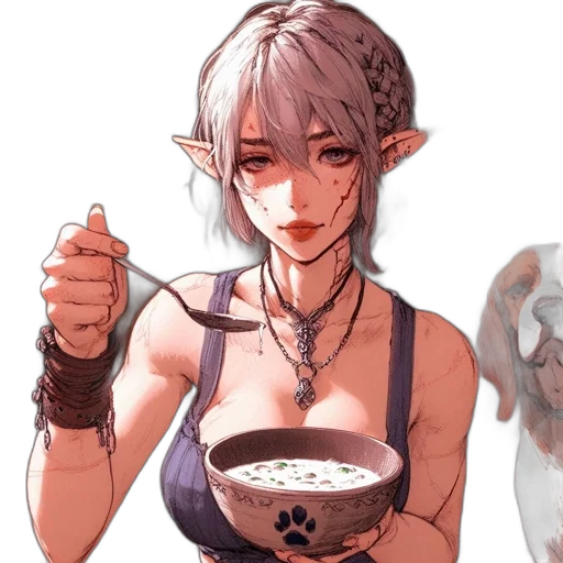 food, concept art, pixel art, fantasy art transparent PNG cut-out