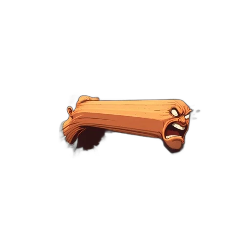 weapon, staff, hair, animal transparent PNG cut-out