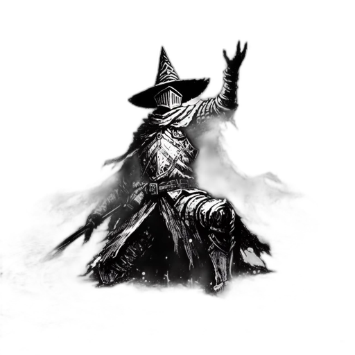 mask, dragon, hat, staff transparent PNG cut-out