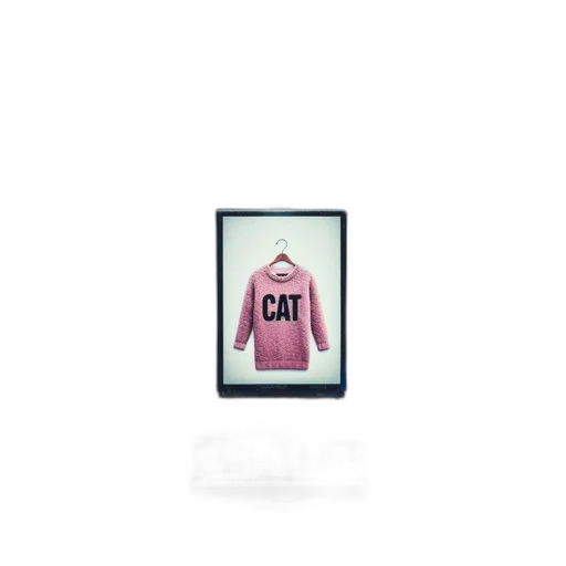 jacket, dress, 3d render, pixel art transparent PNG cut-out