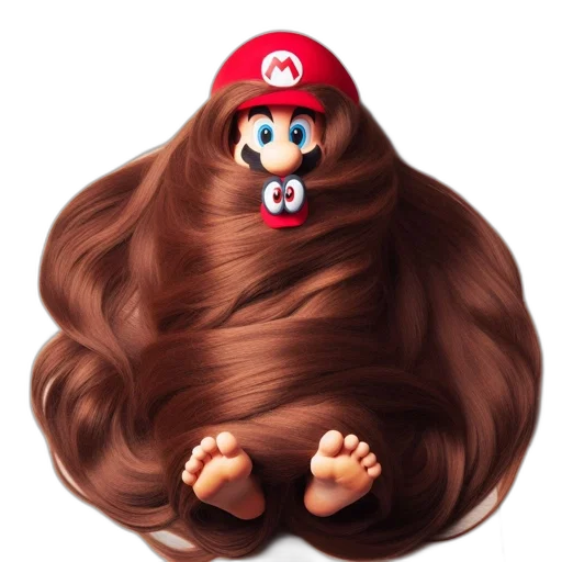 hair, hat, creature, crown transparent PNG cut-out