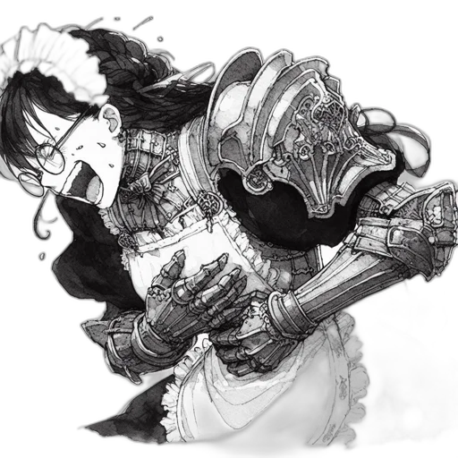 sword, weapon, crown, robot transparent PNG cut-out