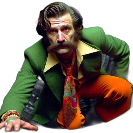 jacket, face, staff, mask transparent PNG cut-out