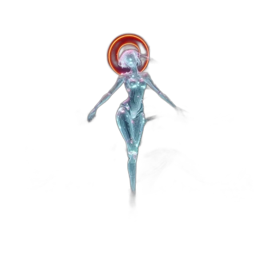 creature, staff, robot, jewelry transparent PNG cut-out