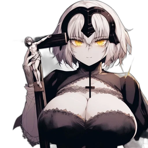 weapon, staff, sword, robot transparent PNG cut-out