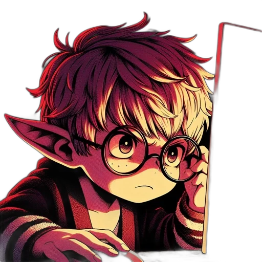 staff, weapon, face, creature transparent PNG cut-out