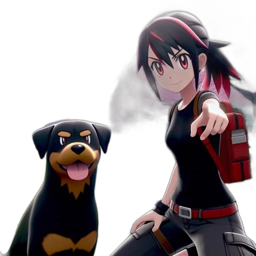 animal, anime, concept art, cartoon transparent PNG cut-out