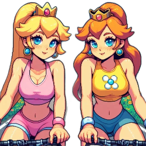 pixel art, concept art, anime, fantasy art transparent PNG cut-out