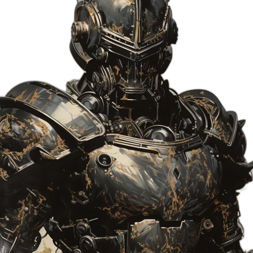 robot, face, mask, concept art transparent PNG cut-out