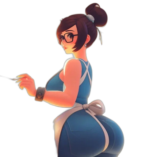 staff, dress, weapon, concept art transparent PNG cut-out