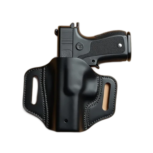 weapon, mask, 3d render, black transparent PNG cut-out