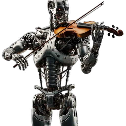 robot, animal, concept art, 3d render transparent PNG cut-out