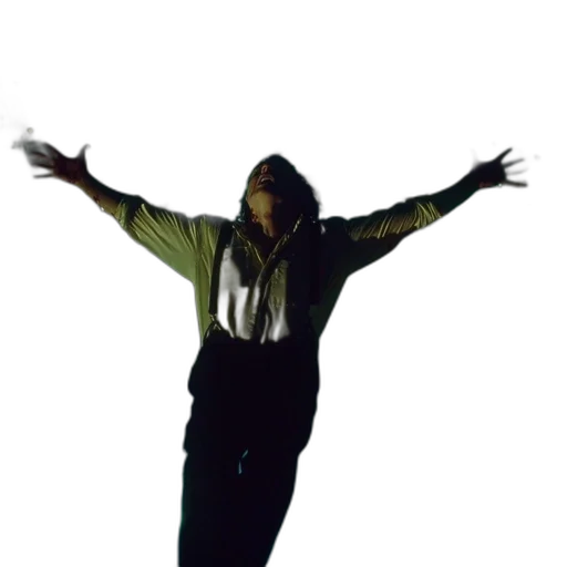 jacket, staff, person, likely transparent PNG cut-out