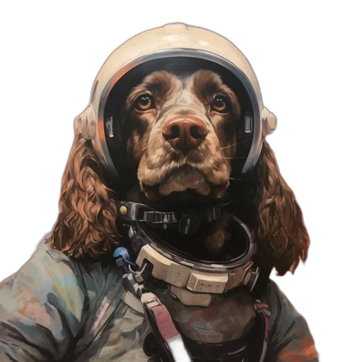 staff, animal, face, jacket transparent PNG cut-out