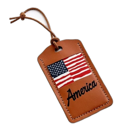 jacket, brown, leather, tag transparent PNG cut-out