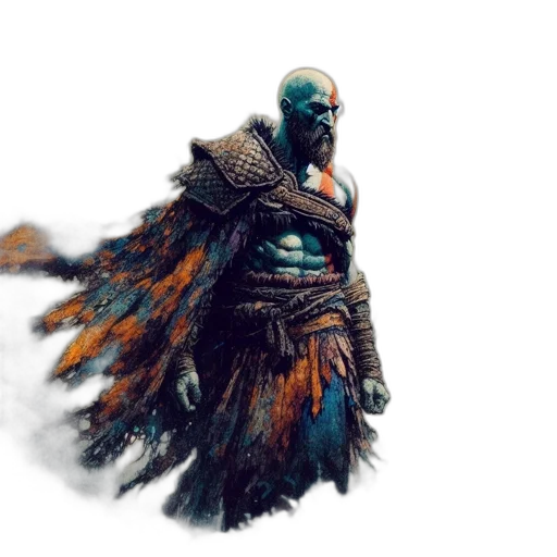 sword, mask, creature, weapon transparent PNG cut-out