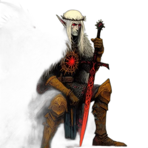 staff, sword, concept art, fantasy art transparent PNG cut-out