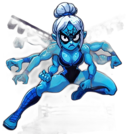 comic book art, concept art, cartoon, fantasy art transparent PNG cut-out