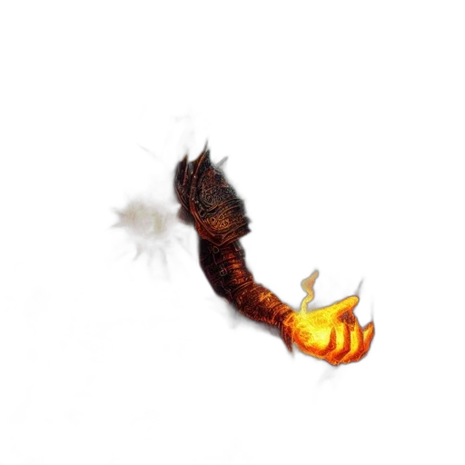 dragon, animal, staff, creature transparent PNG cut-out