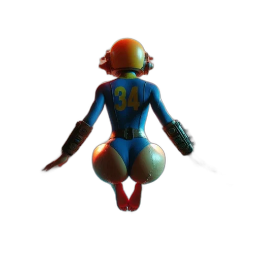 robot, mask, creature, 3d render transparent PNG cut-out