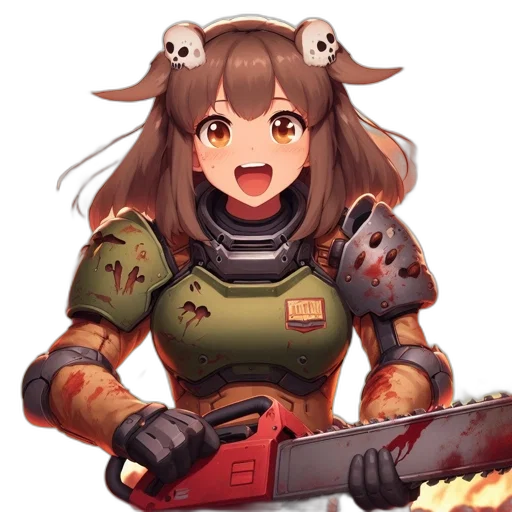 weapon, robot, staff, animal transparent PNG cut-out