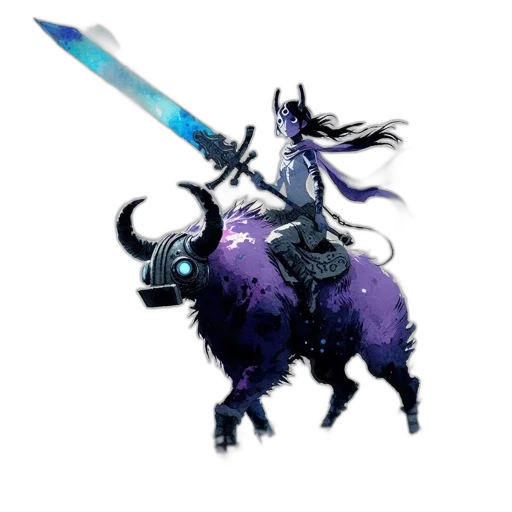 sword, staff, weapon, dragon transparent PNG cut-out