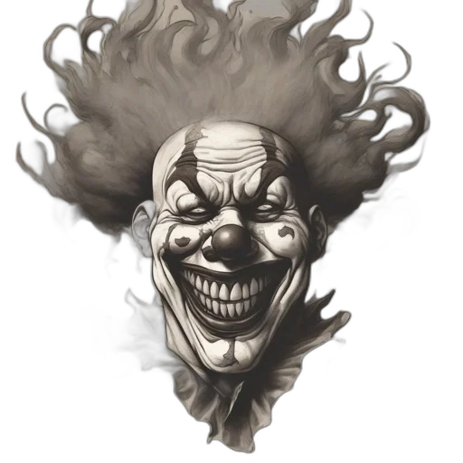 face, mask, creature, hair transparent PNG cut-out