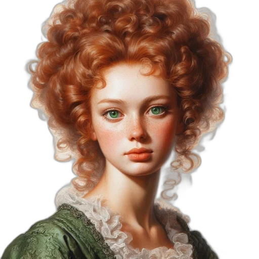 face, hair, jewelry, dress transparent PNG cut-out