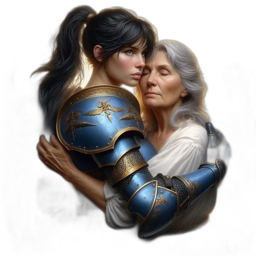 jewelry, sword, face, fantasy art transparent PNG cut-out